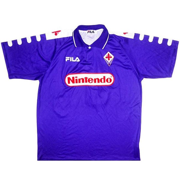 Maillot Football Fiorentina FILA Domicile Retro 1998 1999 Purpura